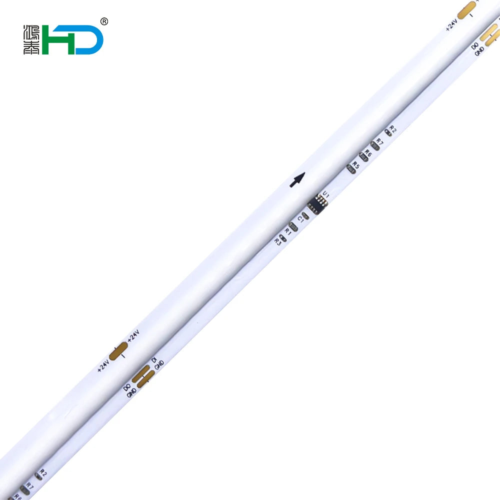 RGBIC COB LED Strip Smart Light Tuya with Voice Control PCB Body Material Alternative to Regular RGB Cob LED Strip