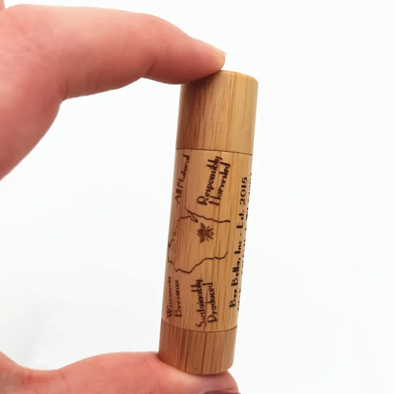 New Design 5ml 10ml Unique in Stock Empty Bamboo Cover Plastic Wand Mascara Tubes Eco Friendly Lipgloss Empty Containers Lip