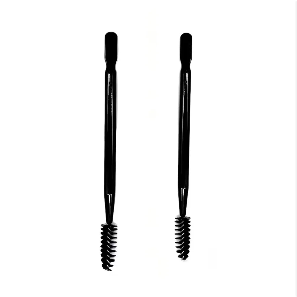 Eyebrow Brow Lift Brow Freeze Applicator Dual-Ended Spatula Spoolie Brush for Brow Styling Wax MegaBDM