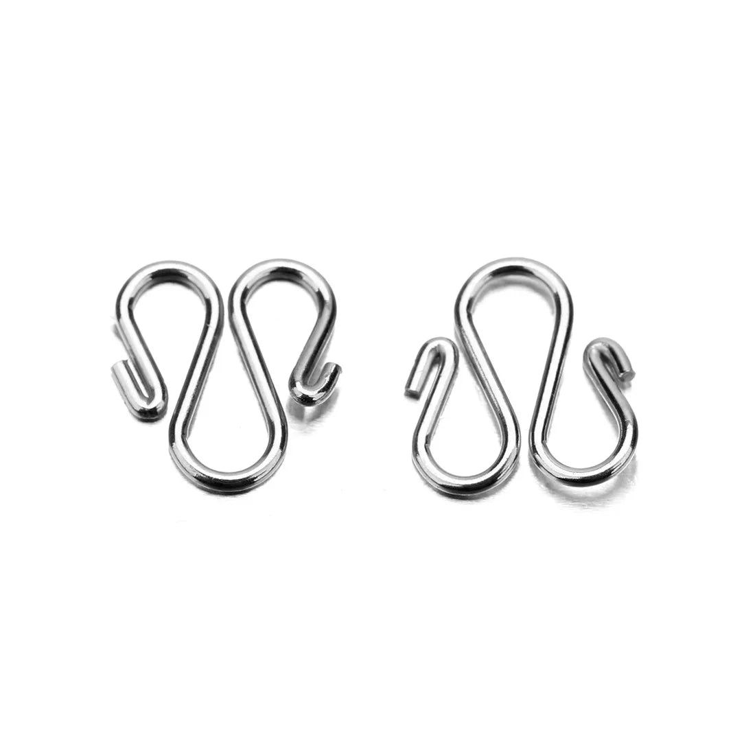 Wholesale Stainless Steel W Shape Connectors From China Factory Fashion Jewelry Findings & Components Clasp Close Accessories