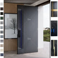 Foshan Yohome Door Modern Main Front Entry Doors Hotel Cast Aluminum Security Pivot Exterior Door with Smart Lock MegaBDM
