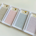 Premade Eyelash Extensions 10d Premade Volume Fans 5d 6d Coloured Premade Fans Lashes Mix Tray