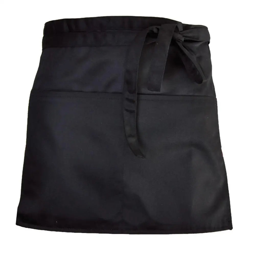 Cangnan Perfect Bags for Waitress Restaurant Bistro Half Adult Waist Apron With Pocket With Logo Printed