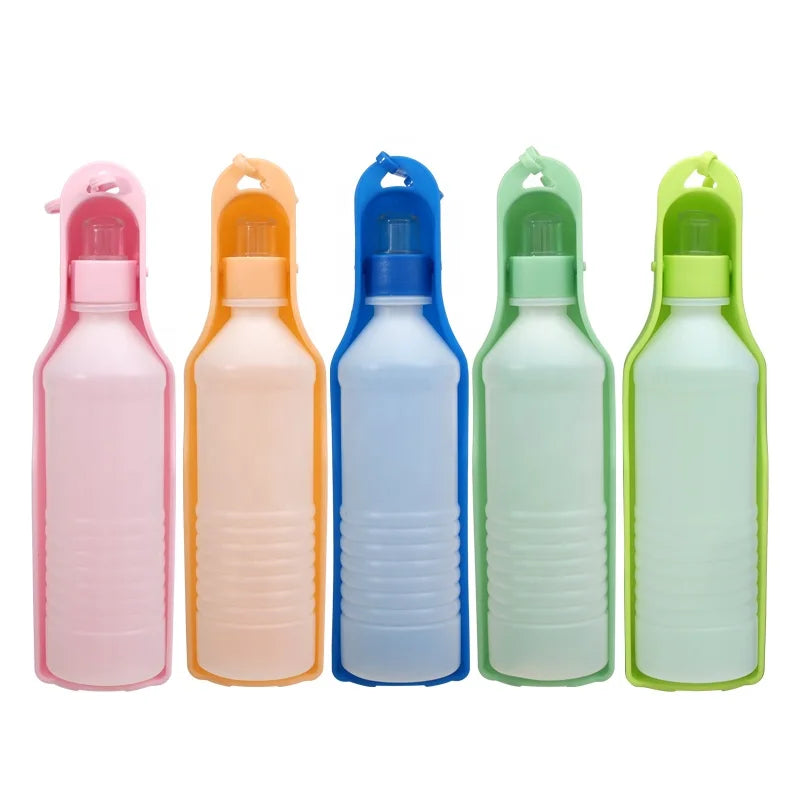 Factory Wholesale Cheap Portable Pet Water Cup Foldable Dog Water Bottle Outdoor Dog Drinking Water Feeder