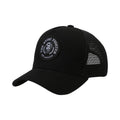 5 Panel Curved Brim Structured Trucker Mesh Hat with Embroidery Custom Logo-Summer Outdoor Casual