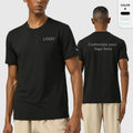 Casual Mens Sports Clothes Fitness Training Gym Wear T Shirt Custom Good Quality Basic T-shirt