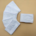 Custom Sweet White Waffle Towel Make up Headband Embroidery logo Spa Headband