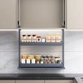 Wholesale Modern Design Home Living Room Kitchen Closet Accessories Smart Electric Lift Cabinet Kitchenware Basket Storage Rack