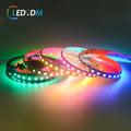 DC 5V Led Digital Strip Light Internal IC Ws2813b Smd 5050 96leds/m RGB Led Pixel Strip Light Addressable Magic Led Strip
