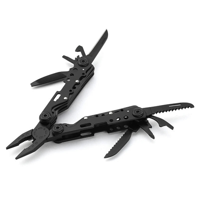 MP-823SH Personalized Exploring Camping Hiking Portable Folding 11-In-1 Multi-Purpose Pocket Knife Pliers Kit