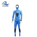 3mm 5mm 7mm Neoprene Two Pieces Mens Wetsuit Freediving Spearfishing Diving Suit