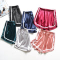 Women 6 Colors Soft Elastic Cotton Gym Fitness OEM Logo Custom Girls Women Yoga Sports Short Pants Shorts
