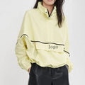 Fashion New Products Half Zipper With Drawstring Sports and Leisure Running Sunscreen Jacket for Women