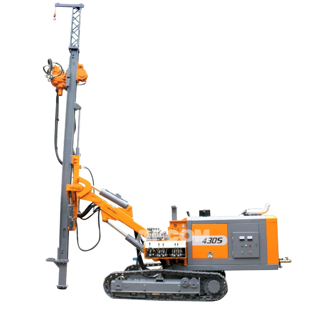 Split Rock Anchors Drill Rig Sloping Anchoring Small ZEGA 430S Drilling Rig for Tunnel Grouting Anchor Drill with Electric Motor