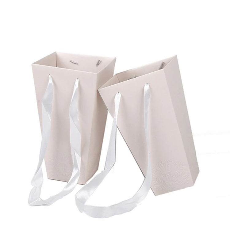 Good Quality Hot Selling Handle Flower Craft Paper Bag