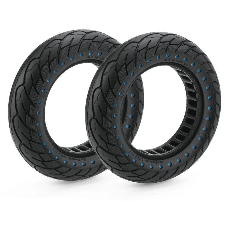 Nedong 10*2.5 New Material Light& Elastic Series Colorful Tire Scooter Solid Wheel  60/70-6.5 Suitable for Ninebot Max G30