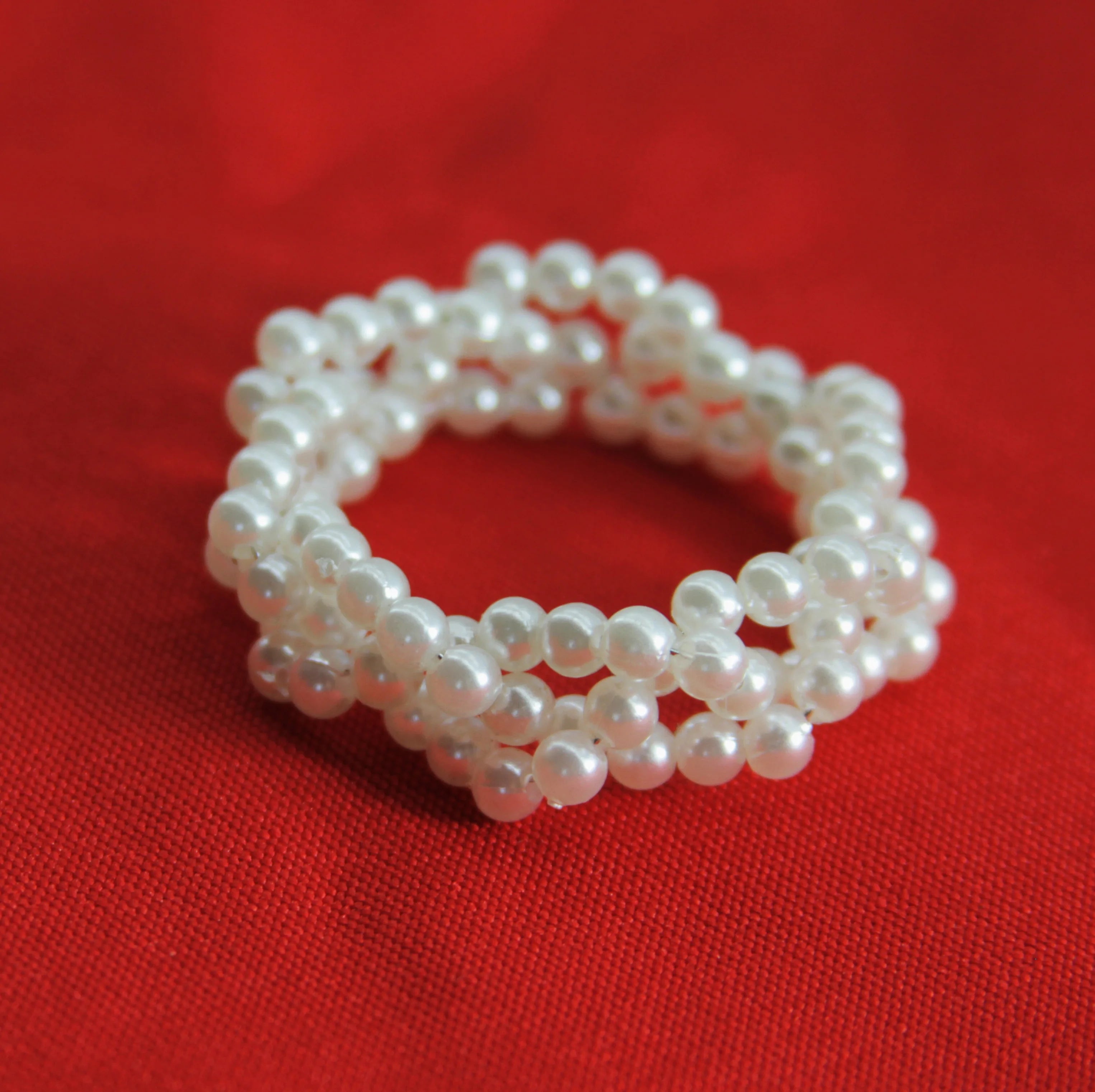 Napkin Ring Elegant Plated Metal for Wedding Banquet Table Setting Decoration Bulk Supply