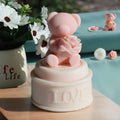 Hot Selling Rose Candle Soap Silicone Mold Resin Art Craft Mould Kitchen Tool for Baking for Gift