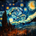 Modern 30*30cm DIY Starlit Sky Living Room Decor Diamond Painting Full Round 5D Acrylic Diamond Painting for Wall Decoration