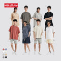 Custom 300g Heavyweight Tshirt 100% Cotton Wash Old Tshirt Street Wear Blank Cotton Oversize Tshirt Heavy