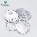 New Design Seasoning Aluminum Shaker Lid Easy Open End Child-Proof Airtight for Cans