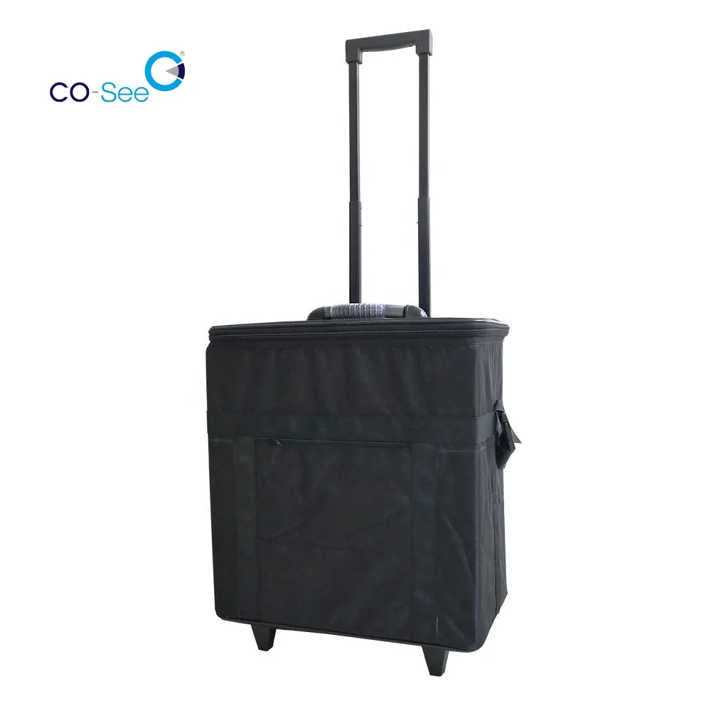 TS2031-550 Sunglasses 7*12=84 Slots Display Trolley Eyewear Glasses Suitcase