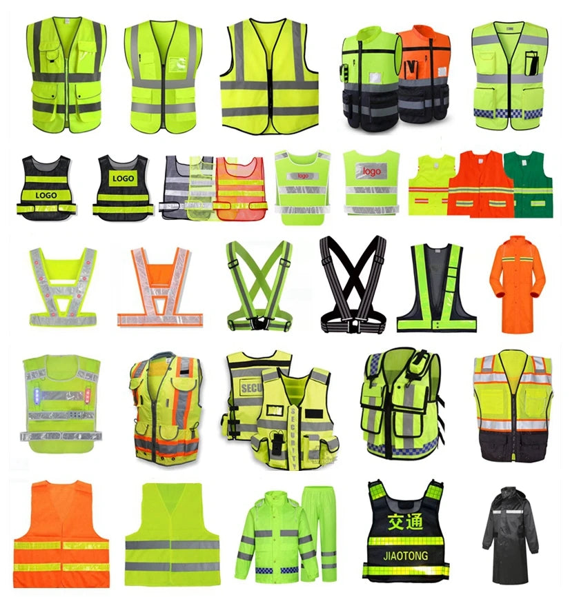 Reflector Worker Wear Jacket Coat for Hi Vis Jacket Winter High Viz Inflatable Safety Vest Reflective Adhesive Tape