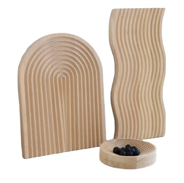 New Design Beech Wood Pastry Board afternoon Tea Board