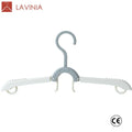 Lavinia Foldable Hanger for Travel White Plastic Hangers Save Space Portable Foldable Travel Clothes Hanger