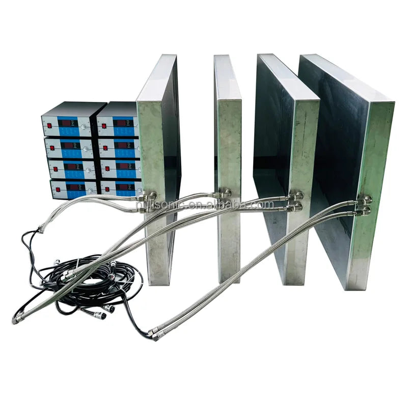 5000W Waterproof Immersible Submersible Ultrasonic Transducer Cleaner Kit for Large Capacity Cleaning Equipment Tank
