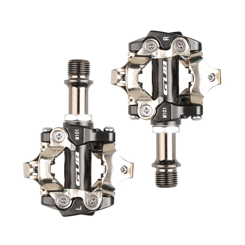 GUB Bicycle Pedal MTB Aluminum Alloy Chromium Molybdenum Steel Bearing Self-locking No Clip Pedal Splint Bicycle Accessories