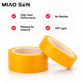 High Temperature Silicone Pressure Sensitive Easy-Tear Shielding Tape PET Based Waterproof Adhesive Tape M180 Stable Performance
