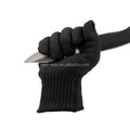 Seeway Level 5 Cut-Resistant Stainless Steel Safety Work Gloves Tear-Resistant Abrasion-Resistant High Strength Fibre Knit Wrist