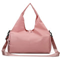 Waterproof Oxford Sport Yoga Bag Large Capacity Folding Duffle Bag with Sneaker Compartments Gym Sport Travel Bag