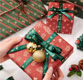 Custom or Buy Christmas Gift Wrapping Paper Colored Paper Flower Paper New Year Gift Packaging