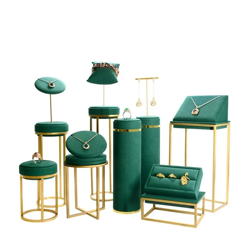 China Hot Selling Jewelry Display Props Metal Ring Display Stand Jewelry Display Stand Shop