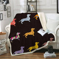 Super Cozy Autumn Winter Polyester Extra Thick Washable Snugly Soft Raschel Sherpa Throw Fleece Blanket
