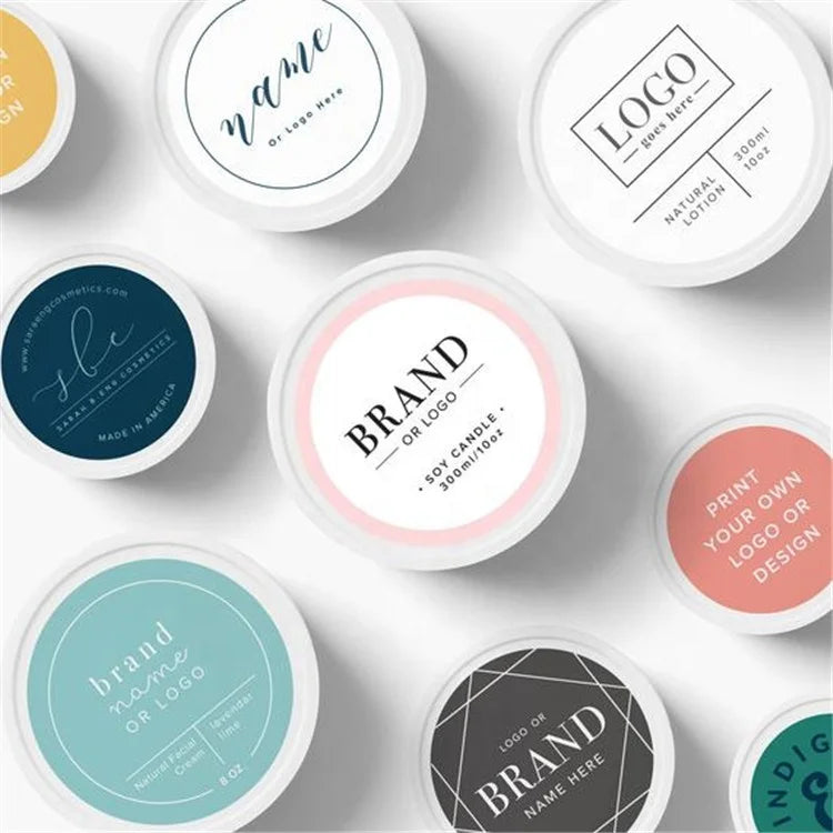 Custom Clear Gel Logo Sticker 3D Epoxy Resin Sticker with Paper & Paperboard Printing Custom Labels