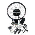 70km/h 60v-72v Brushless Motor Kit MTX Ebike Conversion Kit Ebike 2000w Kit Direct Drive Rear Hub Motor with SW900 TFT Display