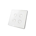 High Quality Custom Screen Printing 3mm Wall Touch Switch Tempered Glass Panel