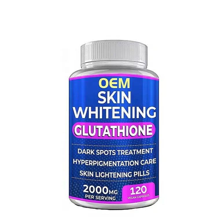 Faitury c Vegan Vitamin C Collagen Skin Whitening L-Glutathione Capsule Pills