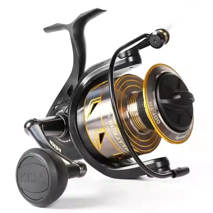 PENN BATTLE III Spinning Fishing Reel 3000-10000 Full Metal Gear Ratio 4.7/5.6/6.2 5+1BB Saltwater Reels for Fake for Stream