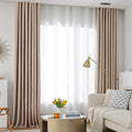 Australian Wool Fleece Velvet Blackout Curtains Solid Color Modern Luxury Blackout Velvet Curtains for Living Room Bedroom