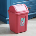 Wholesale Customized Logo Indoor Flip Lid Touchless Garbage Can Plastic Trash Bin With Lid Plastic Garbage Can