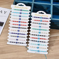 Hand Made Crystal Beaded Bracelets Sets Women Jewelry Charm Rope String Woven Braided Evil Turkish Eyes Bracelet