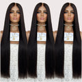 Freedom Long Natural 1b 613 60 Color Bone Straight Pre Plucked Virgin Remy Cuticle Human Hair Lace Front Wigs