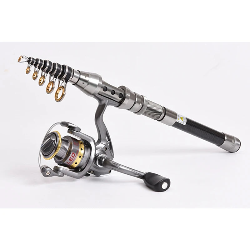 2023 Hot Sale Fishing Rod 1.5m 1.8m 2.1m 2.4m Carbon Fiber Telescopic Trolling Saltwater Fishing Rods