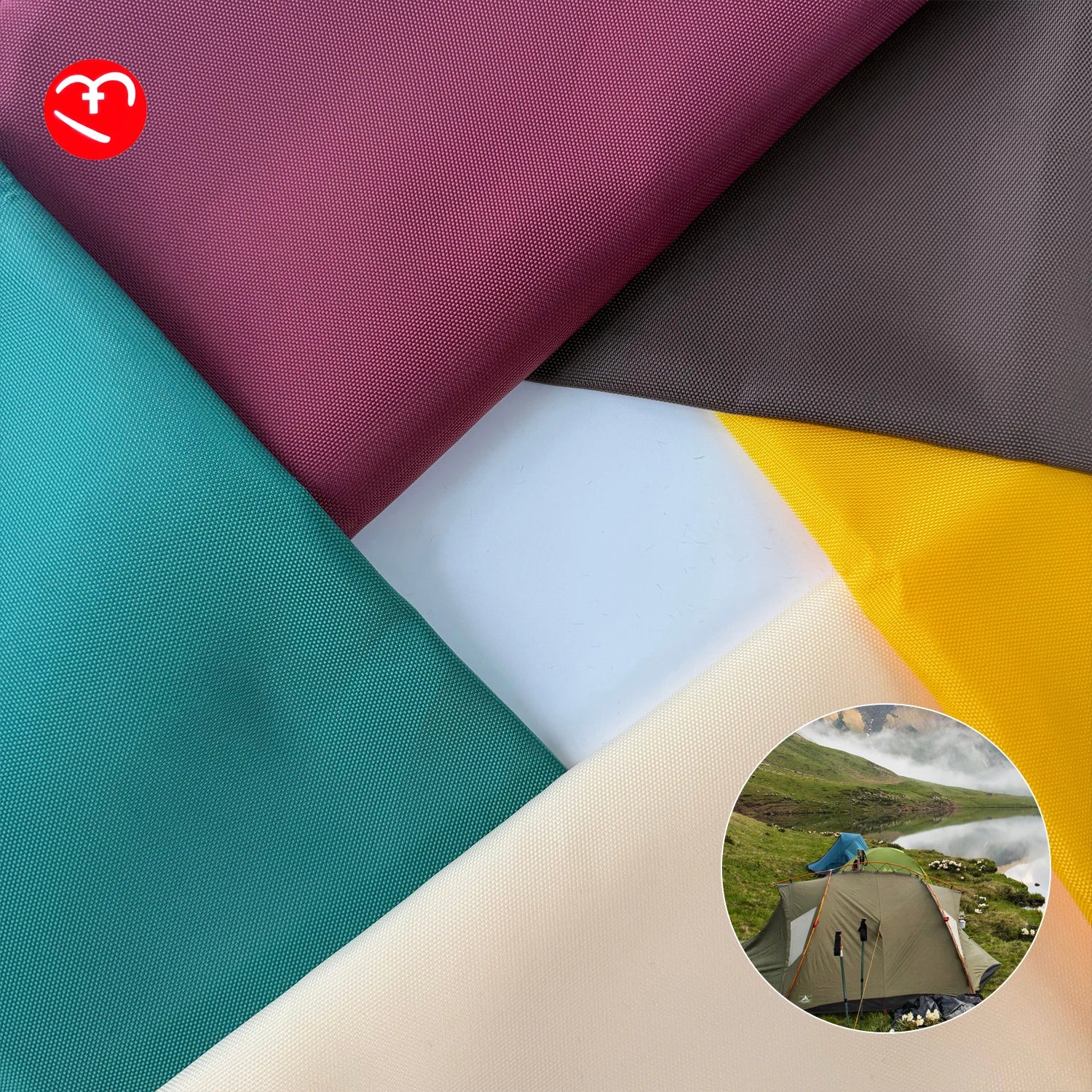 420D Ripstop Nylon Oxford Fabric Waterproof PU Coated for Backpacks Car Umbrellas-Breathable & Flame Retardant for Boys Girls