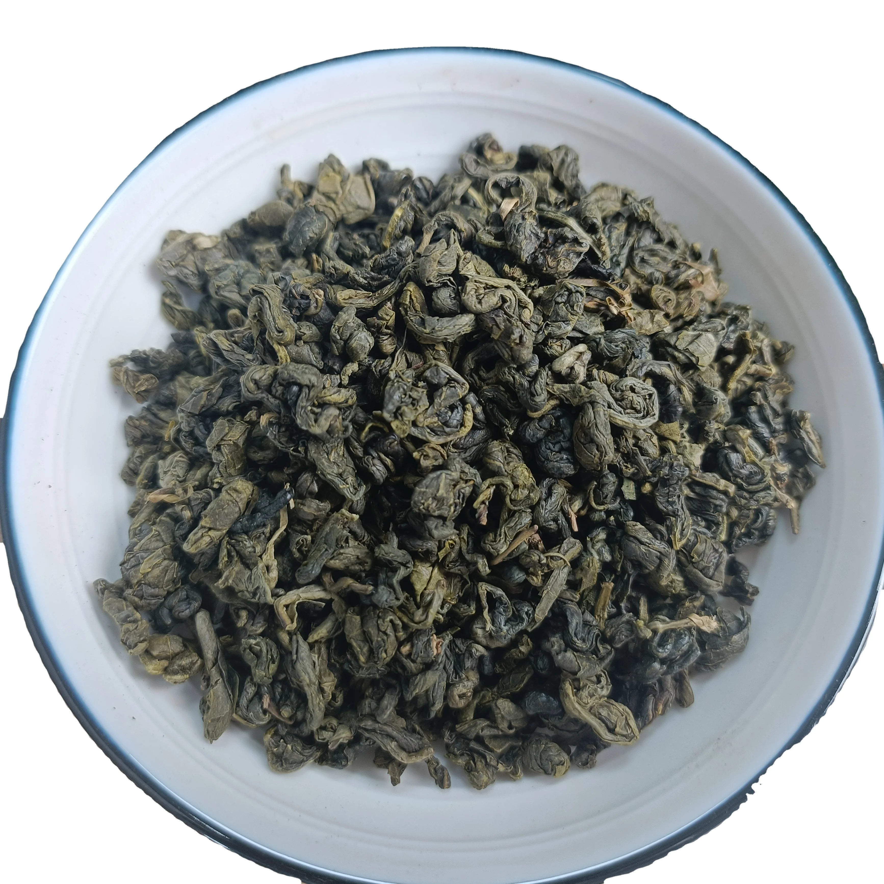 Yiqingyuan High-Grade Green Snail Slimming Health Tea Stir-Fried Processing Vacuum Packed Hunan Origin 45kg Loose Leaves (Model