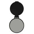 Customized Logo Small Oval Handheld Folding Cosmetic Mirror Double-sided Portable Personalized Plastic Glass Material Daily Use